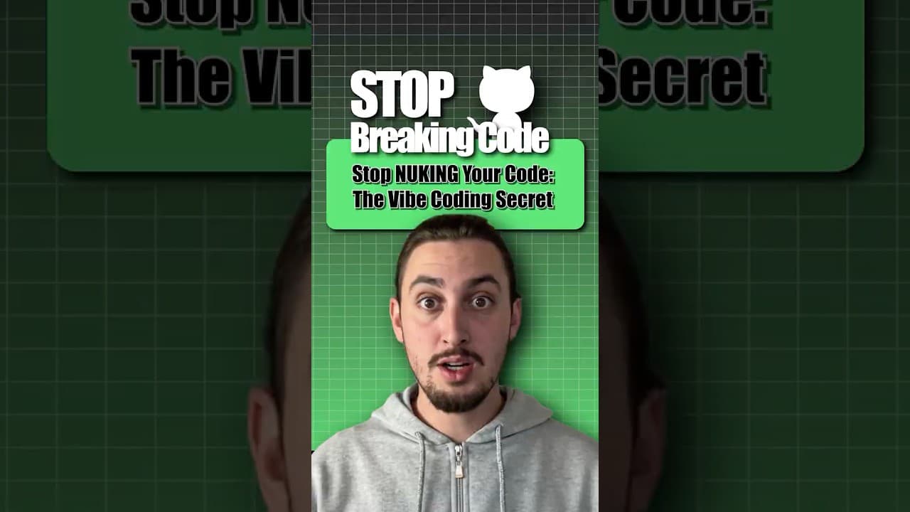 Version Control For Vibe Coders: GitHub Crash Course